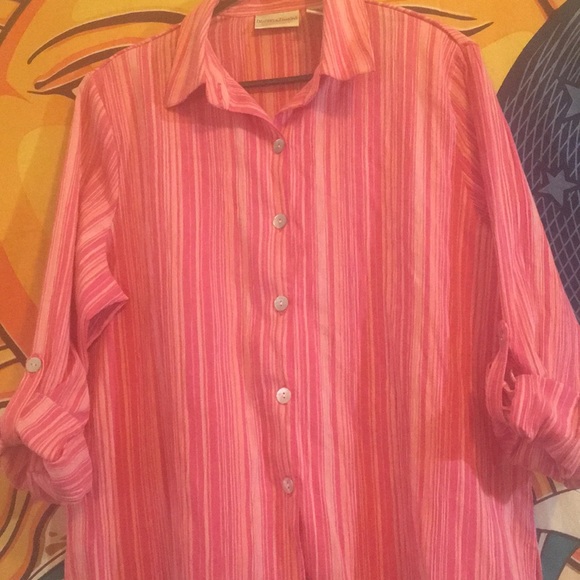 Drapers and Damon’s button down striped XL - Picture 2 of 6